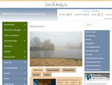 Tablet Screenshot of brietlingen.de